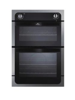 New World Nw901Do 90Cm Built-In Fanned Electric Double Oven - Stainless Steel